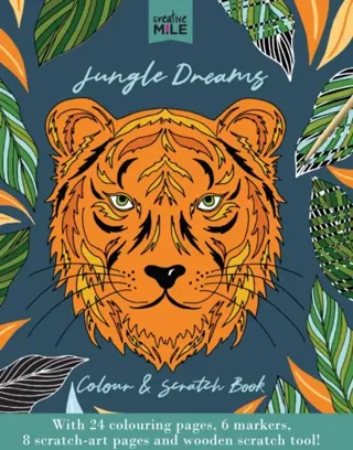 Jungle Dreams Colour and Scratch Book