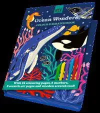 Ocean Wonders Colour and Scratch Book