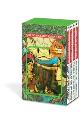Choose Your Own Adventure 4-Book Boxed Set #3 (Lost on the Amazon, Prisoner of the Ant People, Trouble on Planet Earth, War with the Evil Power Master