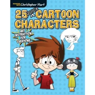25 Quick Cartoon Characters
