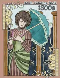 1800s Adult Coloring Book