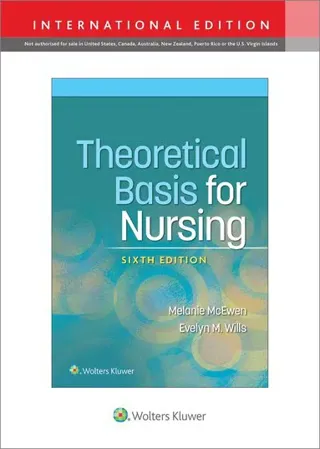 Theoretical Basis for Nursing