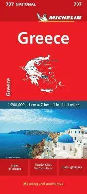 Greece - Michelin National Map 737