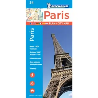 Paris - Michelin City Plan 54