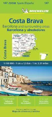 Barcelona y Alrededores Costa Brava - Zoom Map 147