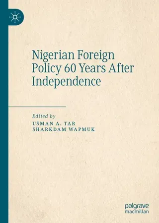 Nigerian Foreign Policy 60 Years After Independence