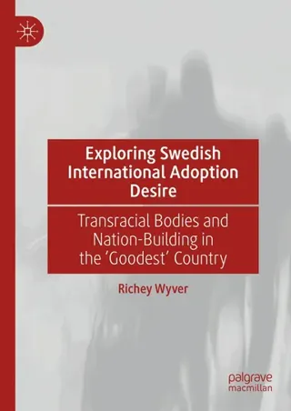 Exploring Swedish International Adoption Desire