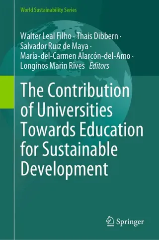 Contribution of Universities Towards Education for Sustainable Development