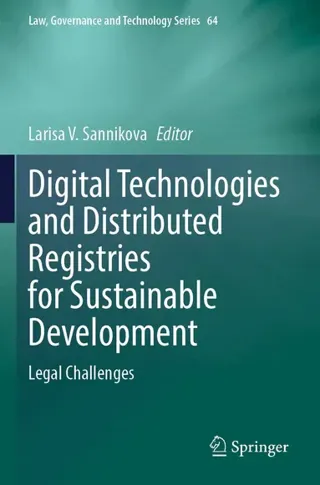 Digital Technologies and Distributed Registries for Sustainable Development