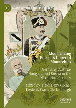 Modernizing Europe's Imperial Monarchies