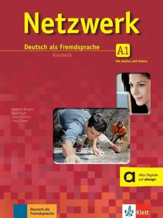 Netzwerk A1 - Deutsch als Fremdsprache Kursbuch - with audio and video downloads