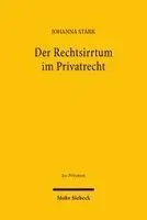 Der Rechtsirrtum im Privatrecht