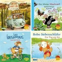 Maxi-Pixi-4er-Set 127: Draußen unterwegs (4x1 Exemplar)