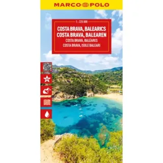 Costa Brava Marco Polo Map
