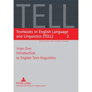 Introduction to English Text-linguistics