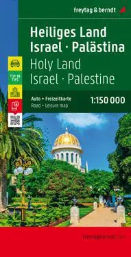 The Holy land - Israel - Palestein, Automap 1:150.000, Top 1