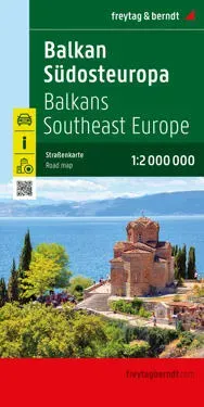 The Balkans - South Eastern European, Automap 1:2.Mio.