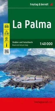La Palma Road and Leisure Map