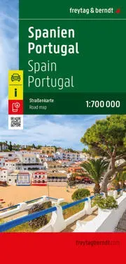 Spain - Portugal, Road Map 1:700.000