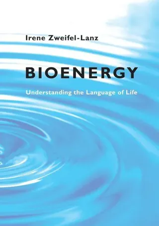 Bioenergy