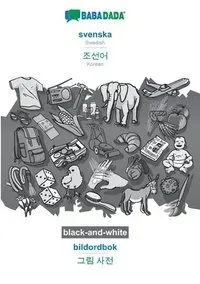 svenska - Korean (in Hangul script), bildordbok, BW