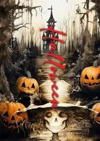 Halloween Coloring Book for Adults