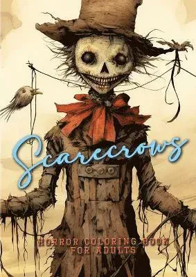 Scarecrows Horro Coloring Book for Adults
