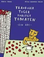 Trauriger Tiger toastet Tomaten