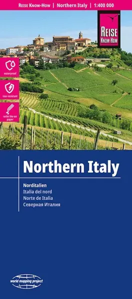 Northern Italy Map