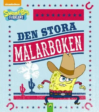 Svampbob - Den Stora Målarboken (Bok / Häftad)