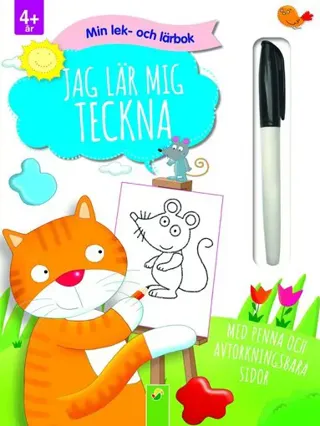 Jag lär mig teckna : Min lek- och lärbok