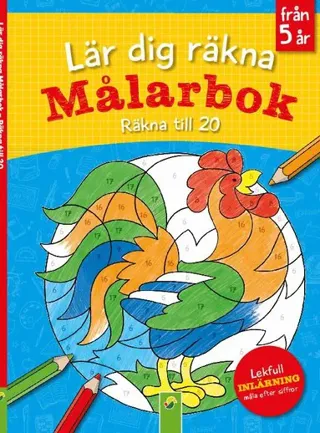 Lär dig räkna : målarbok - räkna till 20