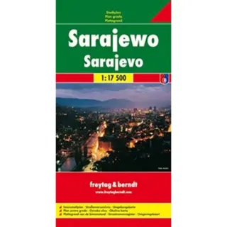 Sarajevo, City Plan 1:17.500