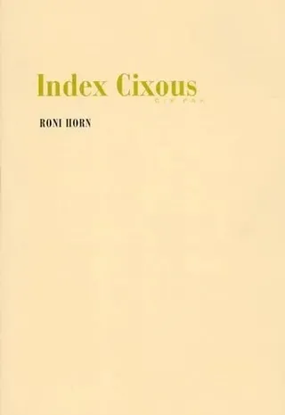 Roni Horn