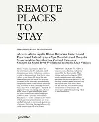 Remote Places to Stay