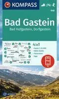 KOMPASS Wanderkarte 040 Bad Gastein, Bad Hofgastein, Dorfgastein 1:35.000