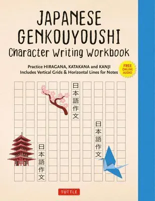 Japanese Genkouyoushi Character Writing Workbook