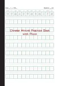 Chinese Writing Practice Book with Pinyin