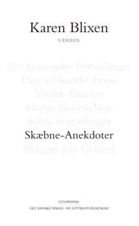 Skæbne-Anekdoter