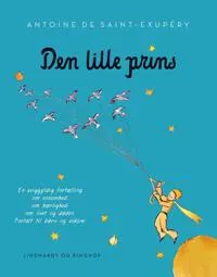 Den lille prins, lyseblå softcover m. flapper