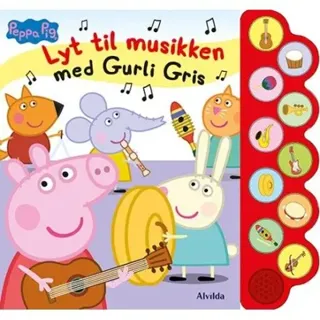 Peppa Pig - Lyssna på musik med Gilly Pig (med 10 supersöta ljud)