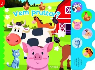 Vem fisar på gården? (med 6 superhäftiga ljud)