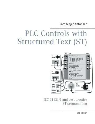 PLC Controls with Structured Text (ST), V3 Monochrome