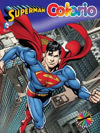 Superman - målarbok