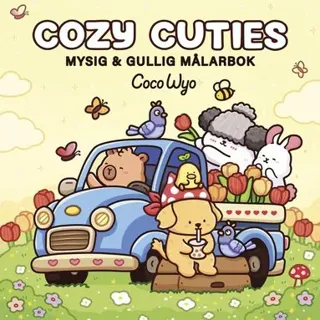 Målarbok : Cozy Cuties