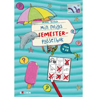 Min roliga SEMESTER-pysselbok – från 4 år