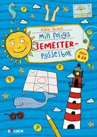 Min roliga SEMESTER-pysselbok – från 6 år