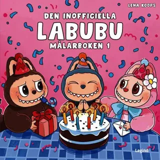Labubu Den inofficiella Målarboken 1