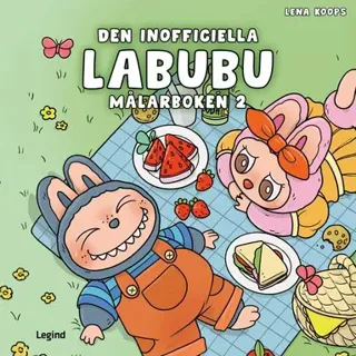 Labubu Den inofficiella Målarboken 2