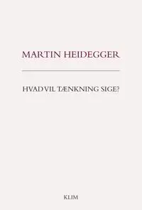 Hvad vil tænkning sige?